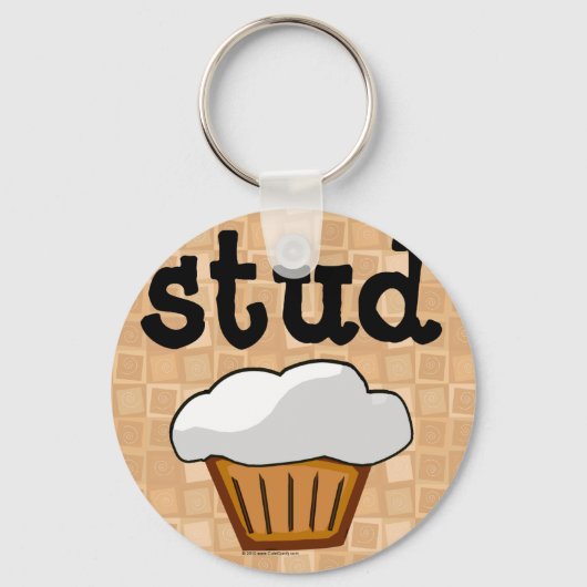 Stud Muffin Sleutelhanger (Voorkant)