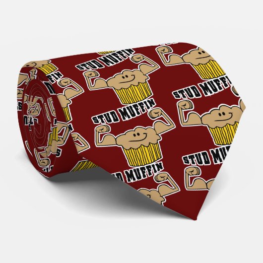 Stud Muffin Stropdas (Opgerold)