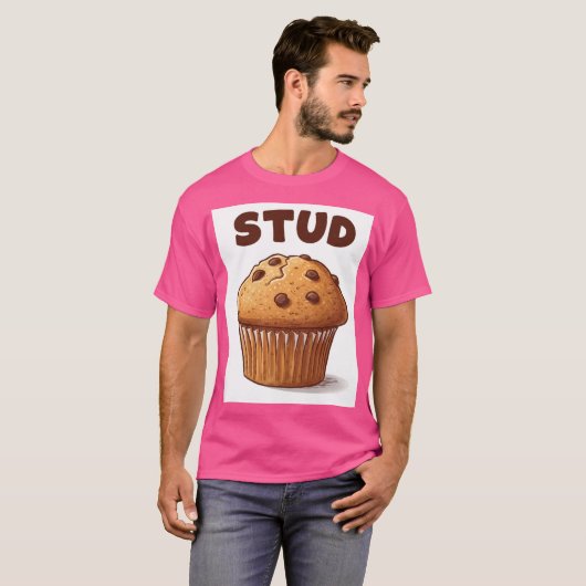 Stud Muffin T-Shirt (Voorkant volledig)