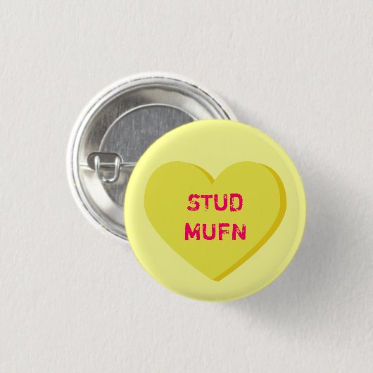 STUD MUFN RONDE BUTTON 3,2 CM (Voorkant /achterkant)