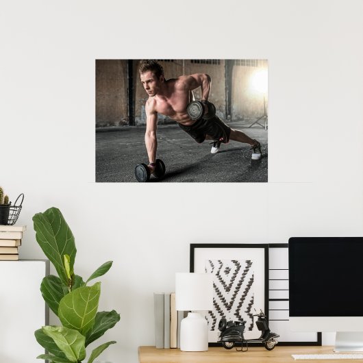 Stud omhoog poster (Thuiskantoor)