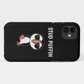 Stud Puffin Funny Bird Case-Mate iPhone Case (Achterkant (horizontaal))