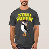 Stud Puffin Funny Seabird Stud Muffin Bird T-shirt (Voorkant)