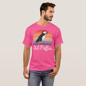 Stud Puffin Grappige Dierenvrienden T-shirt (Voorkant volledig)