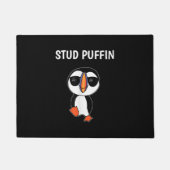 Stud Puffin Grappige Vogel Deurmat (Voorkant)