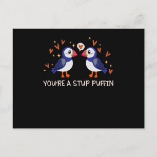 Stud Puffin harten Puffins Love Seabirds Briefkaart