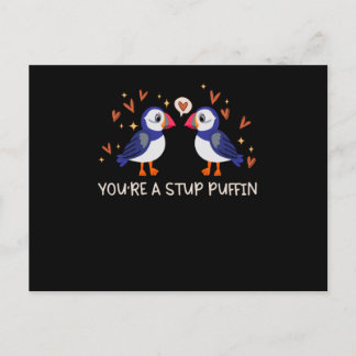 Stud Puffin harten Puffins Love Seabirds Briefkaart