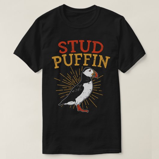 Stud Puffin Puffins T-shirt (Design voorkant)