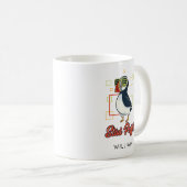 Stud Puffin Zee Vogel Cute Gag Persoonlijk Koffiemok (Voorkant rechts)