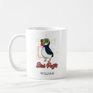 Stud Puffin Zee Vogel Cute Gag Persoonlijk Koffiemok