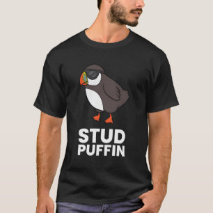 Stud Puffin Zeevogel Stuf Muffin IJsland Puffin Bi T-shirt