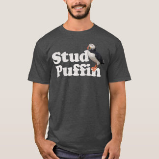 Stud PuffinPajamas Retro stijl T-shirt