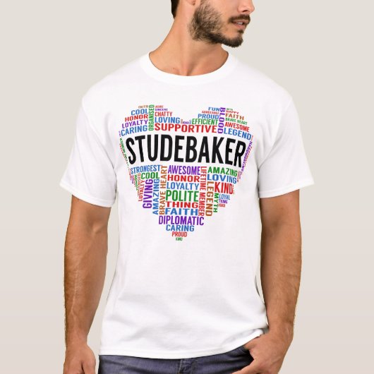 STUDEBAKER Legend Heart T-shirt (Voorkant)