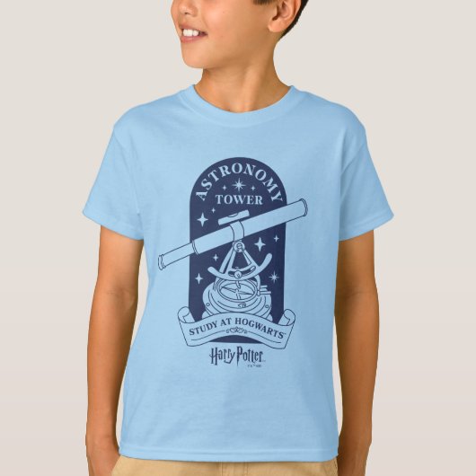 Studeer aan de HOGWARTS™ Astronomietoren T-shirt (Voorkant)