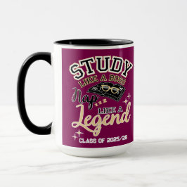 Studeer als een baas, slaap als een legende, cadea mok