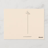 Studeer de sterren op Halloween Night-Briefkaart Briefkaart (Achterkant)