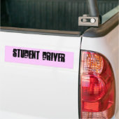 STUDENDRIVER BUMPERSTICKER (Op Truck)