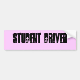 STUDENDRIVER BUMPERSTICKER