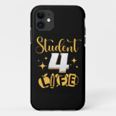 STUDENT 4 LEVEN #studentendlife Case-Mate iPhone Case (Achterkant)