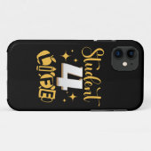 STUDENT 4 LEVEN #studentendlife Case-Mate iPhone Case (Achterkant (horizontaal))