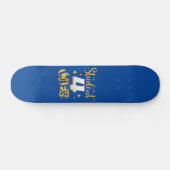 STUDENT 4 LEVEN #studentendlife Persoonlijk Skateboard (Horizontaal)