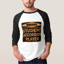 Student Accordion Player T-shirt