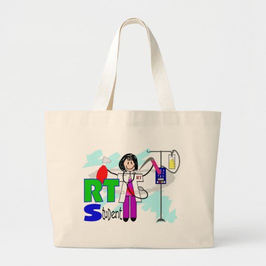 Student ademhalingstherapie canvas tas (Voorkant)