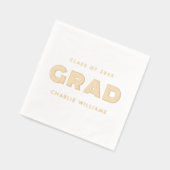 Student afstuderen Afstudeerder naam klasse van he Folie Servetten (Links)