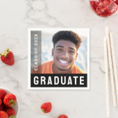 Student afstuderen afstuderen foto modern servet (Insitu)