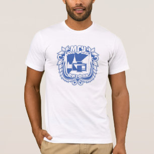 Student, afstuderen, staat Lomonosov Moskou Univer T-shirt