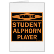 Student Alphorn Player