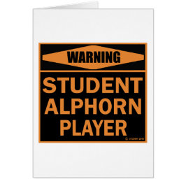 Student Alphorn Player