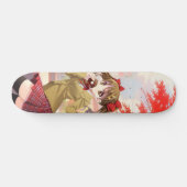Student Anime Japans Persoonlijk Skateboard (Horizontaal)