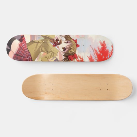 Student Anime Japans Persoonlijk Skateboard (Horizontaal)
