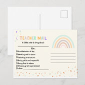 Student Appreciation Briefkaart (Voorkant / Achterkant)