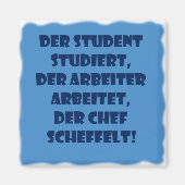 Student, Arbeiter und Chef Magneet (Voorkant)