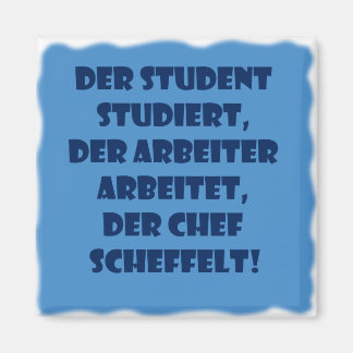 Student, Arbeiter und Chef Magneet