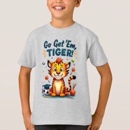 Student Atleet Tijger T-shirt