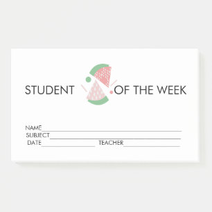 Student Award resultaat Watermelon Post-it Notes