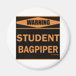 Student Bagpiper Magneet