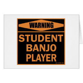 student Banjo Player