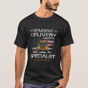Student Bezorgspecialist School Bus Chauffeurs S T-shirt