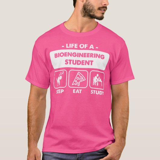 Student bio-ingenieurswetenschappen t-shirt (Voorkant)