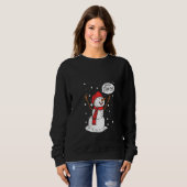 Student Biologie van vrouwen zien Stem Cellen Snow Trui (Voorkant volledig)