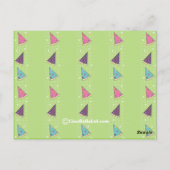 Student Birthday Recognition Award Briefkaart (Achterkant)