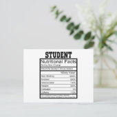 Student Briefkaart (Staand voorkant)