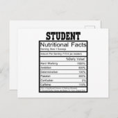 Student Briefkaart (Voorkant / Achterkant)