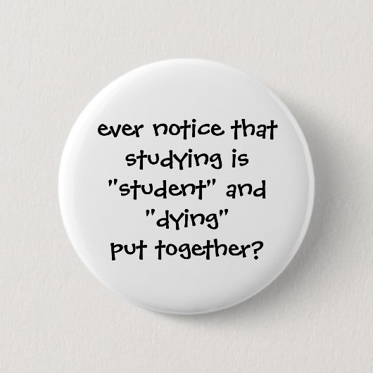 Student Button (Voorkant)