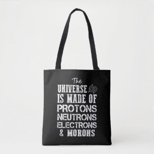 Student chemie leraar Sarcastische natuurkunde Tote Bag