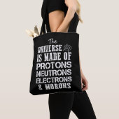 Student chemie leraar Sarcastische natuurkunde Tote Bag (Dichtbij)